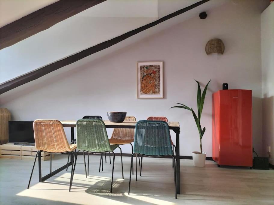 Charming Attic In Centre Appartement *